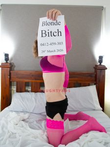 Profile Image of Adelaide Trans Escort Blonde bitch