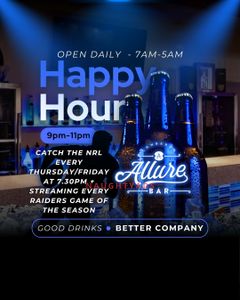 Profile Image of Canberra Escort Allure Bar