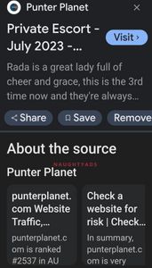 Profile Image of Gold Coast Escort RADA