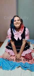 Profile Image of Rockhampton Trans Escort Collared Lilly