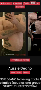 Profile Image of Adelaide Male Escort Dean