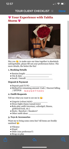 Profile Image of Sydney Escort Tahlia Storm