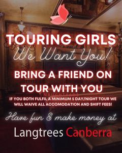 Image of Canberra Adult Job Langtrees VIP Canberra