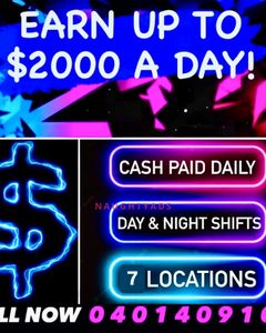 Image of Melbourne Adult Job Mike Jones Promotions