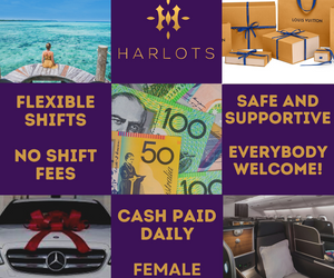 Harlots Canberra - Cash Pay & No Shift Fees! - Free Wifi & Private Lounge So You Can Study While On-Shift!