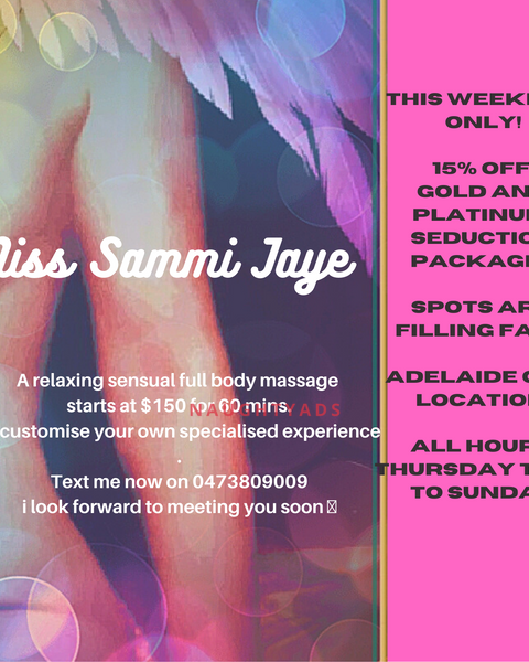 Image of Adelaide Body Rub Sammi Jaye